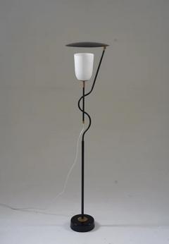 Scandinavian Mid Century Floor Lamp in Metal and Brass - 2915950