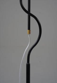 Scandinavian Mid Century Floor Lamp in Metal and Brass - 2915951