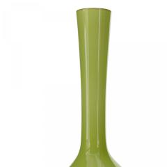 Scandinavian Mid Century Green Glass Bud Vase - 4673227