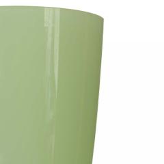 Scandinavian Mid Century Light Green Glass Vase - 4672755