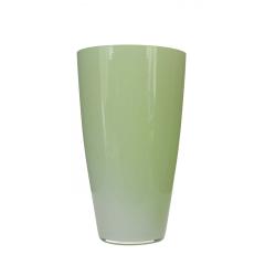 Scandinavian Mid Century Light Green Glass Vase - 4720700