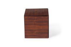 Scandinavian Mid Century Magic Puzzle Cube Danish Roosewood Nesting Tables - 4172493