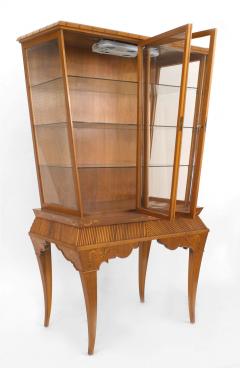 Scandinavian Mid Century Mahogany Vitrine Cabinet - 4628909