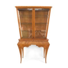 Scandinavian Mid Century Mahogany Vitrine Cabinet - 4644131