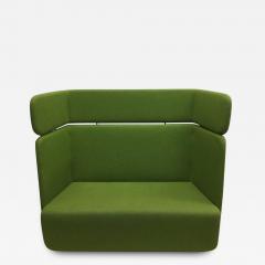 Scandinavian Mid Century Modern Moss Green Sofa or Settee - 1698522