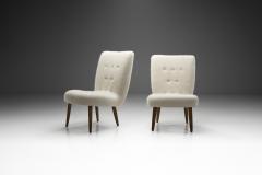 Scandinavian Mid Century Pair of Easy Chairs Scandinavia ca 1950s - 2594261