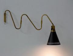 Scandinavian Mid Century Swivel Arm Wall Lamp - 2200416