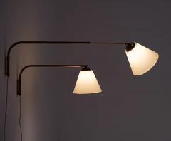 Scandinavian Mid Century Swivel Arm Wall Lamps - 2559190