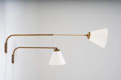 Scandinavian Mid Century Swivel Arm Wall Lamps - 2559198