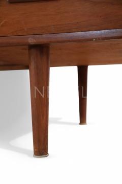 Scandinavian Mid Century Teak Wood Desk - 4639602