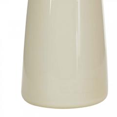 Scandinavian Mid Century White Glass Bud Vase - 4671993