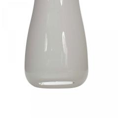 Scandinavian Mid Century White Glass Vase - 4675309
