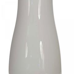 Scandinavian Mid Century White Glass Vase - 4675310