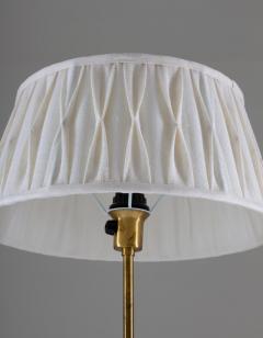 Scandinavian Midcentury Floor Lamp in Brass and Wood - 1637164
