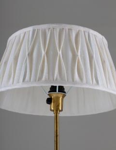 Scandinavian Midcentury Floor Lamp in Brass and Wood - 1851590