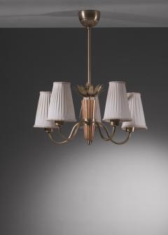 Scandinavian Modern 5 arm chandelier - 3524990