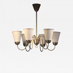 Scandinavian Modern 6 armed chandelier - 3177548