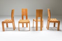 Scandinavian Modern Dining Chairs Set of Six 1970s - 1566203