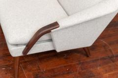 Scandinavian Modern High Back Lounge Chair - 988936