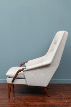 Scandinavian Modern High Back Lounge Chair - 988937