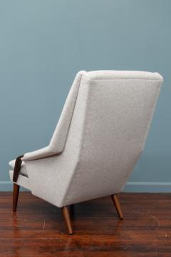 Scandinavian Modern High Back Lounge Chair - 988938