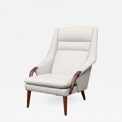 Scandinavian Modern High Back Lounge Chair - 989487