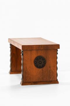 Scandinavian Modern Library Table in Rosewood 1940s - 4759001
