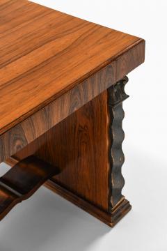 Scandinavian Modern Library Table in Rosewood 1940s - 4759003