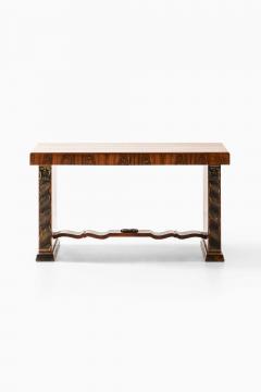 Scandinavian Modern Library Table in Rosewood 1940s - 4760443