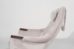 Scandinavian Modern Lounge Chair and Footstool by Gerhard Berg C 1950 - 2925608