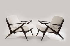 Scandinavian Modern Lounge Chairs by Poul Jensen - 2376152