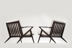 Scandinavian Modern Lounge Chairs by Poul Jensen - 2376153