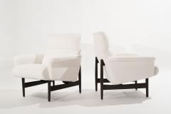 Scandinavian Modern Lounge Chairs in Wool 1950s - 2562058