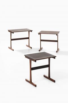 Scandinavian Modern Nesting Tables in Rosewood 1950s - 4699287