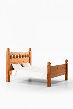 Scandinavian Modern Pine Bed Frame 1970s - 4606197