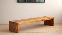 Scandinavian Modern Pine Bench - 4418563