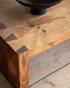 Scandinavian Modern Pine Bench - 4418564