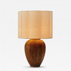 Scandinavian Modern Pine Table Lamp Scandinavia 1950s - 4461376