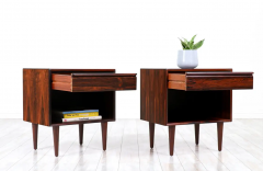 Scandinavian Modern Rosewood Night Stands by Westnofa - 2648571