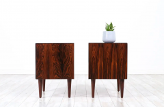 Scandinavian Modern Rosewood Night Stands by Westnofa - 2648572