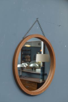 Scandinavian Modern Round Wall Mirror - 2387658