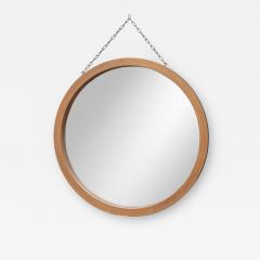 Scandinavian Modern Round Wall Mirror - 2389356