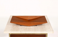 Scandinavian Modern Sculpted Teak Tray by Sowe Konst Sovestad - 2570677