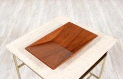 Scandinavian Modern Sculpted Teak Tray by Sowe Konst Sovestad - 2570679