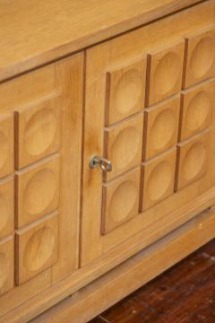 Scandinavian Modern Solid Oak Credenza or Cabinet - 4807877