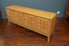 Scandinavian Modern Solid Oak Credenza or Cabinet - 4807882
