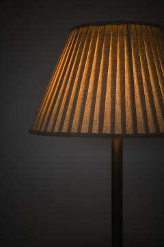 Scandinavian Modern Table Lamp in Nickel Plated Metal and Opaline Glass 1940s - 4821560