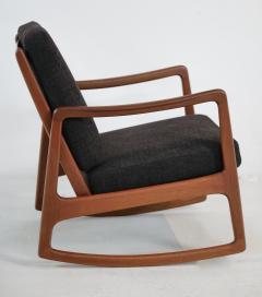 Scandinavian Modern Teak Rocker Designed by Ole Wancher - 4174259