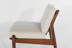 Scandinavian Modern Teak Slipper Chairs 1950s - 2053845