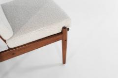 Scandinavian Modern Teak Slipper Chairs 1950s - 2053849